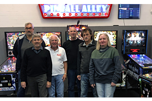 Gary Stern wieder in Deutschland und trifft den Stern Pinball Fachhändler Pauls50s