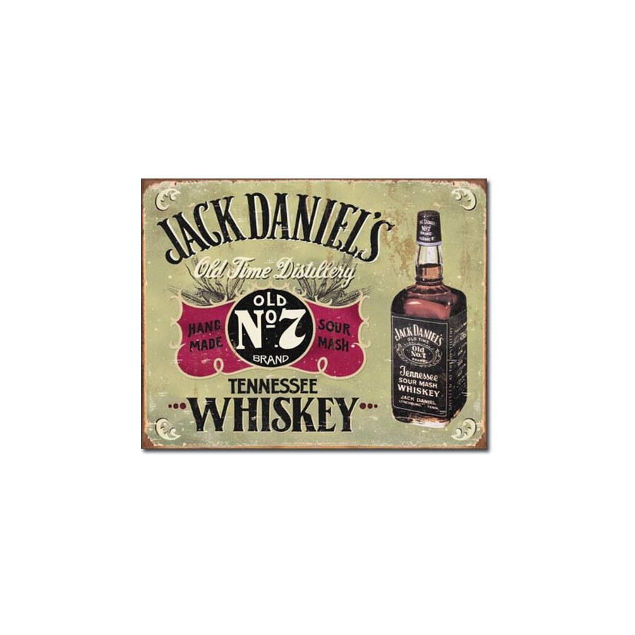 Blechschild Jack Daniel`s Old Time
