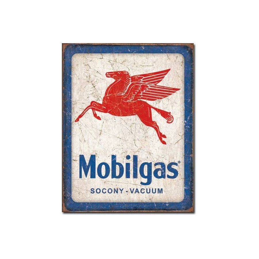 Blechschild Mobilgas Pegasus