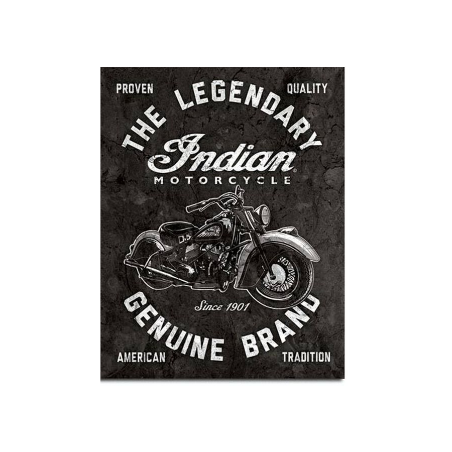 Blechschild Indian Motorcycles Legends