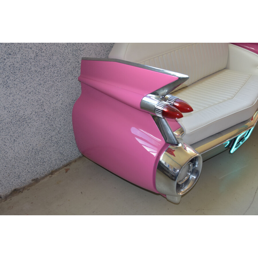 1959 Cadillac Heck Sofa Pink