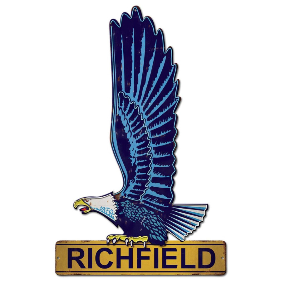 Blechschild Rusty Richfield Sign