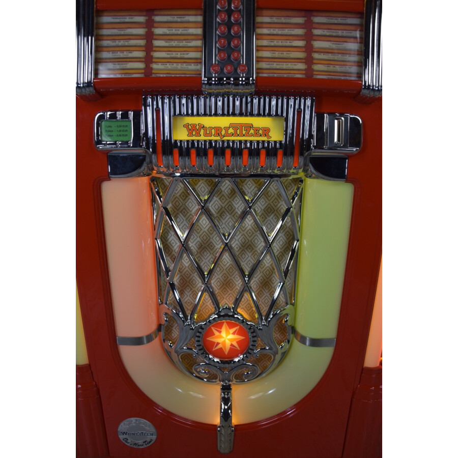 WURLITZER 1015 ONE MORE TIME OMT Rot