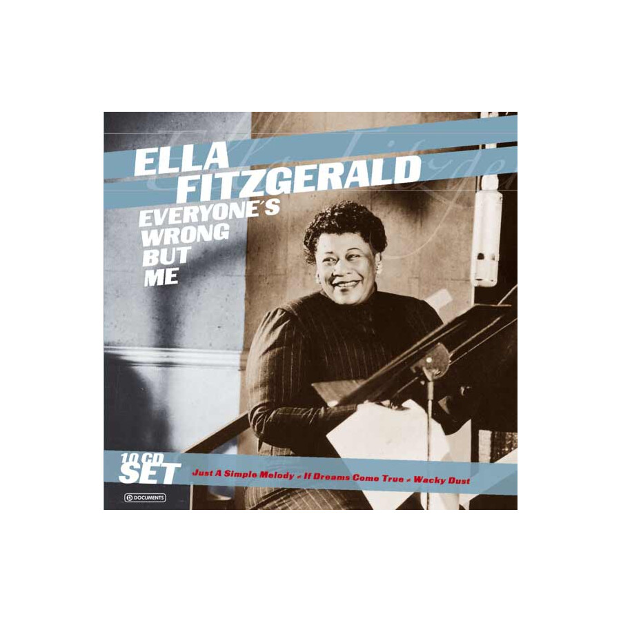 10er CD Box Ella Fitzgerald - Everyone's Wrong But Me