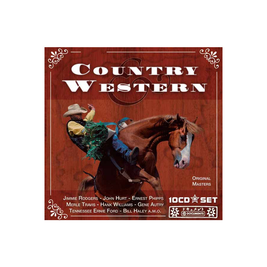10er CD Box Country & Western