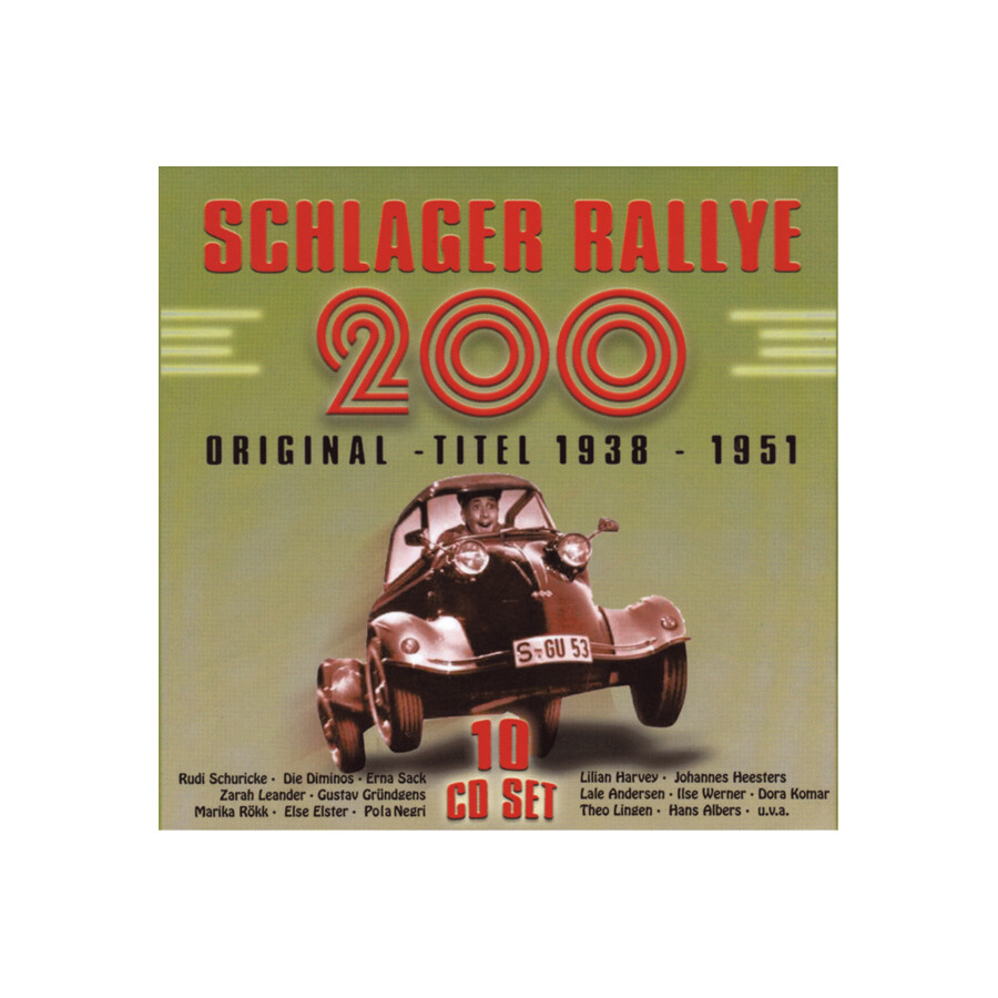 10er CD Box Schlager Rallye 200-1938-51