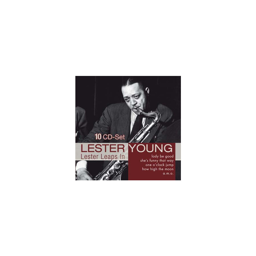 10er CD Box Lester Young - Lester Leaps In