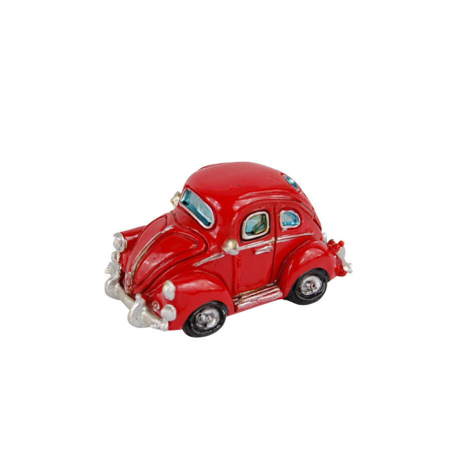 Funny Car Roter Käfer Figur