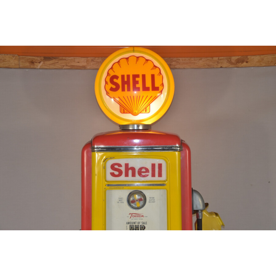 Shell Gasoline Tanksäule von Tokheim