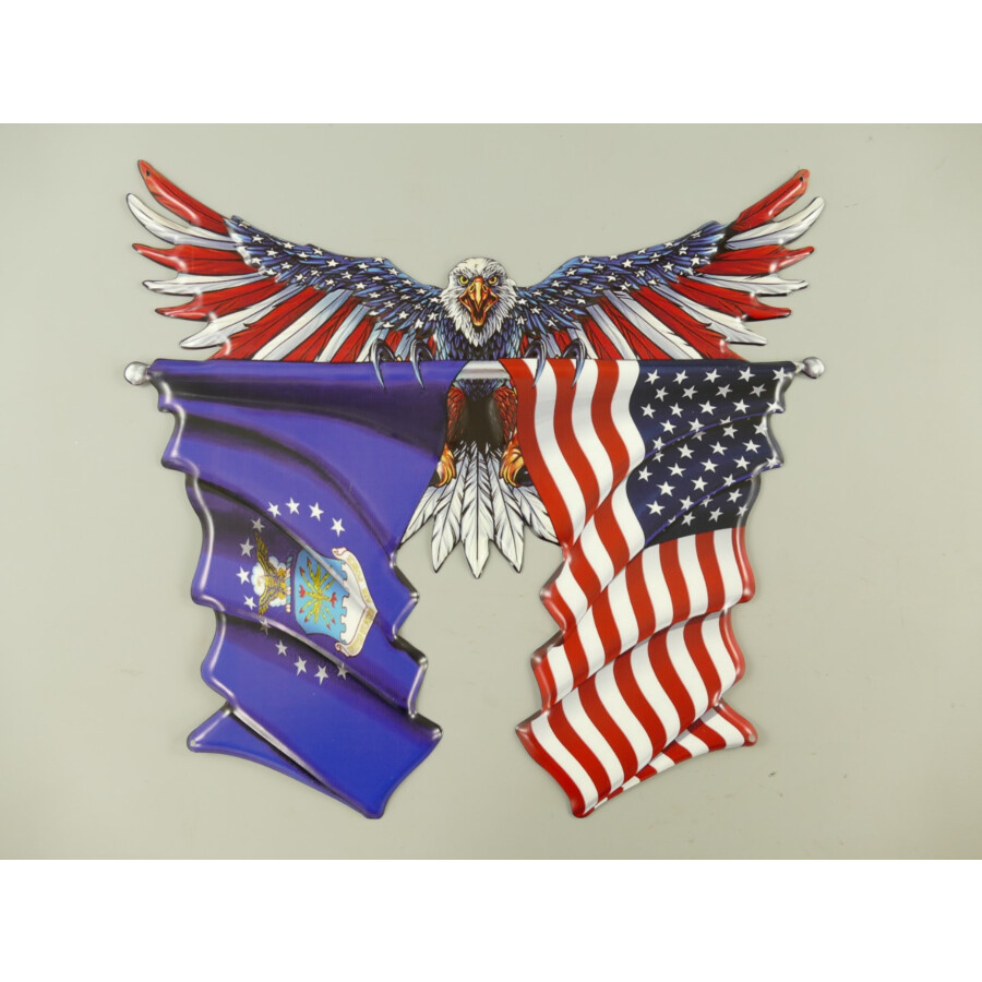 Blechschild American Eagle geprägt