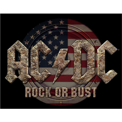 Blechschild AC/DC Rock or Bust