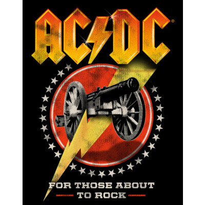 Blechschild AC/DC Rock