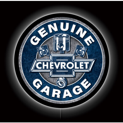 LED Acrylboard Chevrolet Garage
