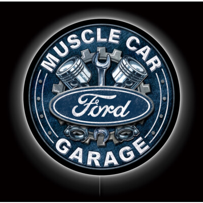 LED Acrylboard Ford Garage