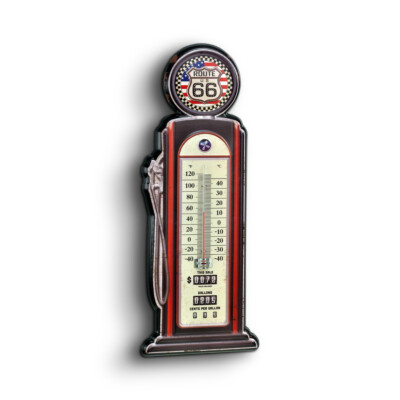 Blechschild Route 66 Thermometer