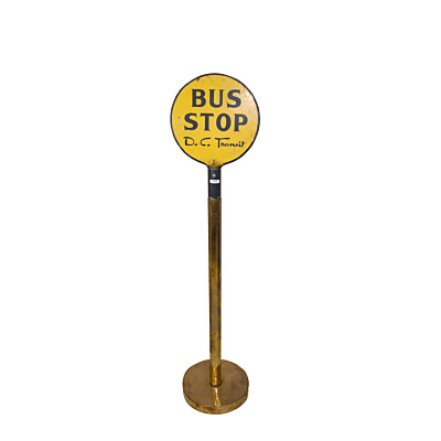 US Bus Stop Sign
