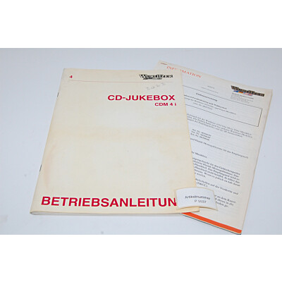 Wurlitzer CD Manual Jukebox