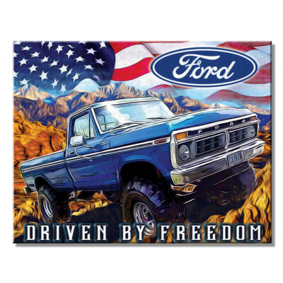 Blechschild Ford Freedom Truck