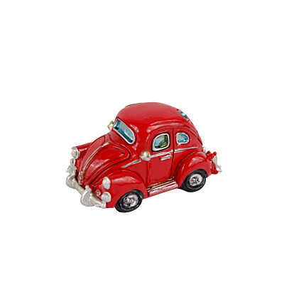 Funny Car Roter Käfer Figur
