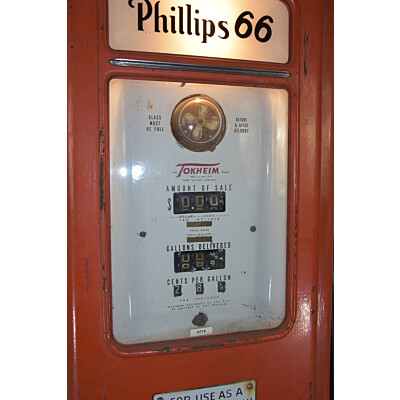 Tanksäule Phillips 66 von Gilbarco