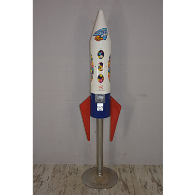 Retro Rocket Raketen Kaugummiautomat