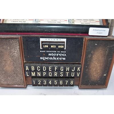 Seeburg Musikbox Fernwähler Modell SCH3-4 Consolette