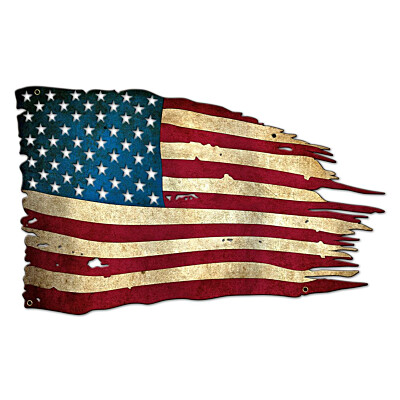 Blechschild American Flag S