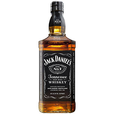 Blechschild Jack Daniel`s Bottle geprägt